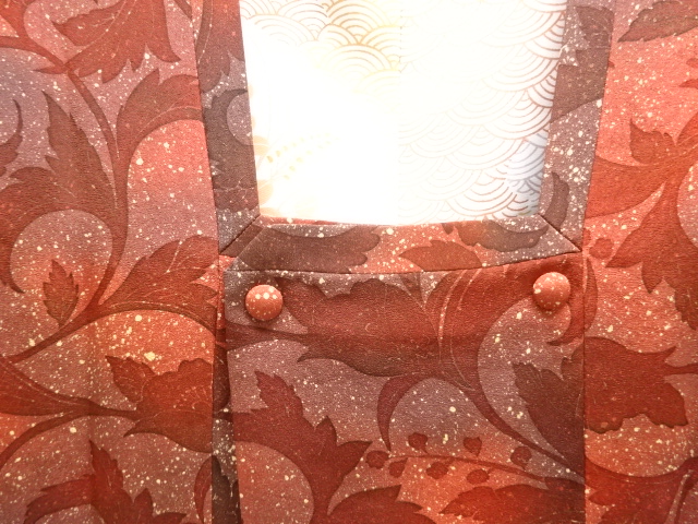  唐花模様道行コート